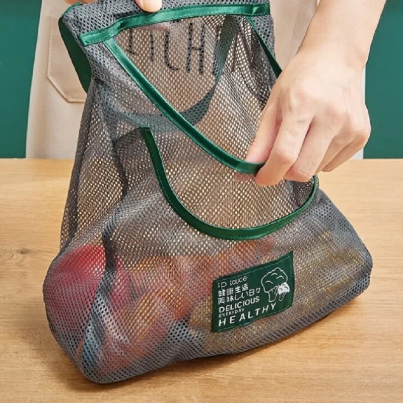 Hanging Mesh Fruit & Vegetable Storage Bags - Image 3