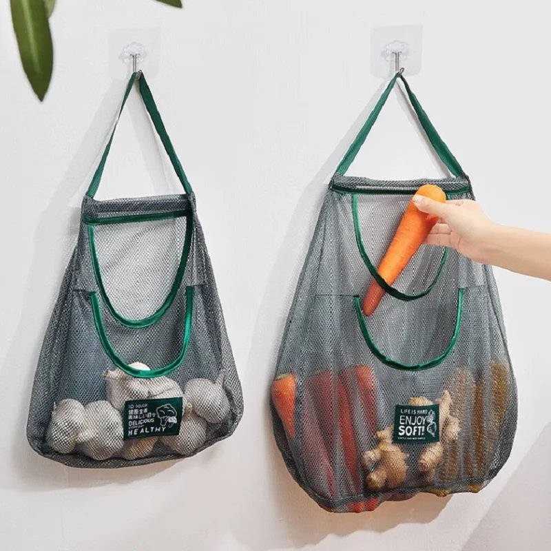 Hanging Mesh Fruit & Vegetable Storage Bags - Image 2
