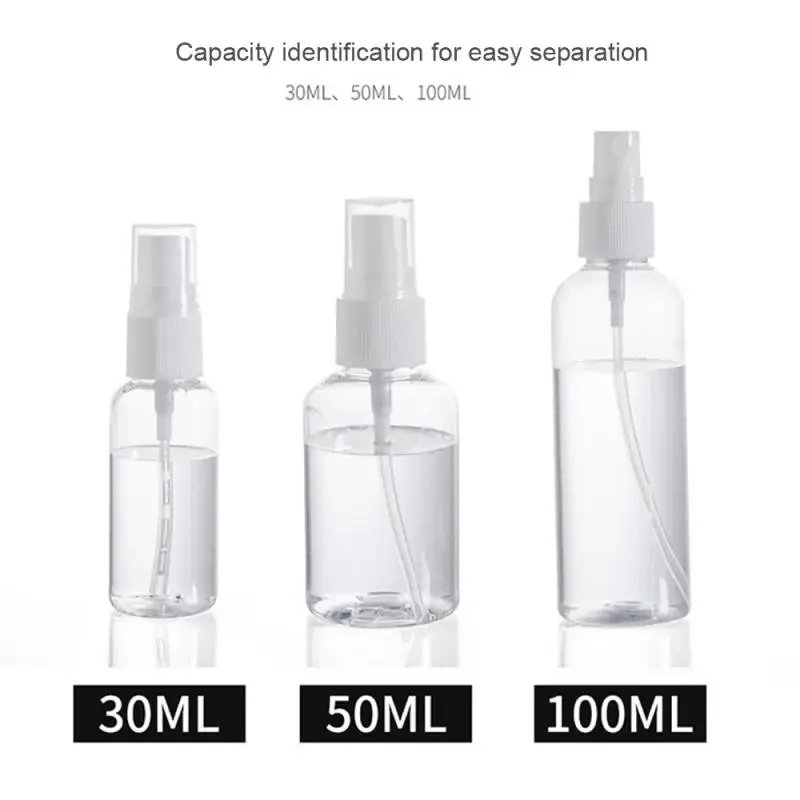 Portable Clear Plastic Spray Bottle