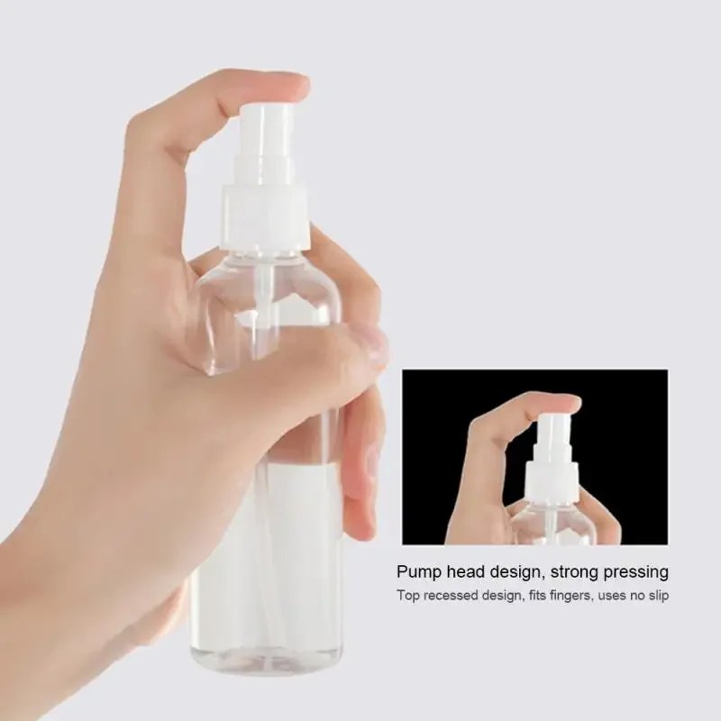 Portable Clear Plastic Spray Bottle - Image 4